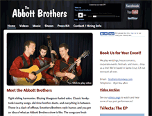 Tablet Screenshot of abbottbrothers.com